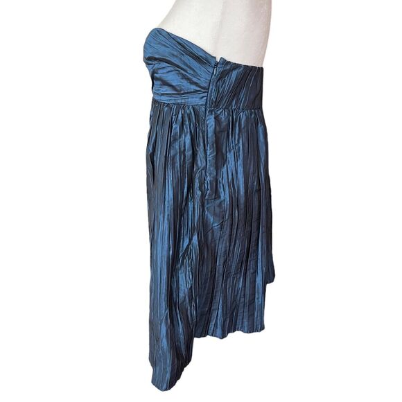 Calypso St. Barth Strapless Blue Silk Dress - Picture 9 of 11